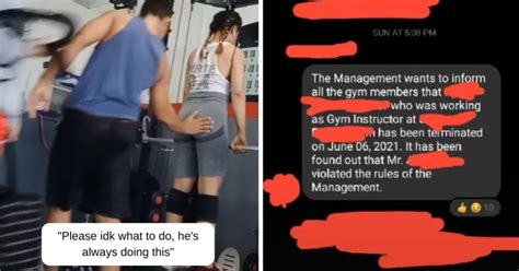 Gym Instructor Fired After Video Of Him Groping Customer Goes Viral