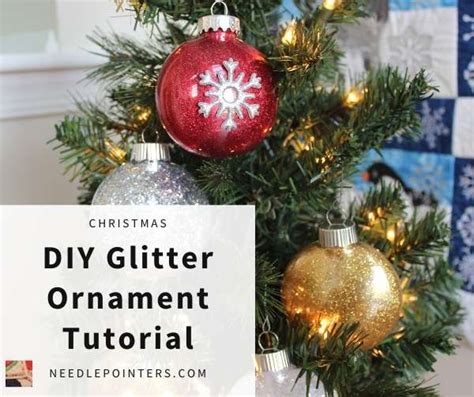 What Can I Use To Make Glitter Stick Inside Ornaments Armor Fleandepend
