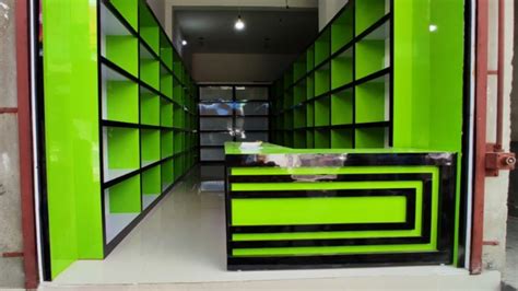 8×26 Modern Shop Furniture Design Latest Shop Counter Design Step