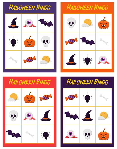 5 Best Free Printable Halloween Bingo Cards
