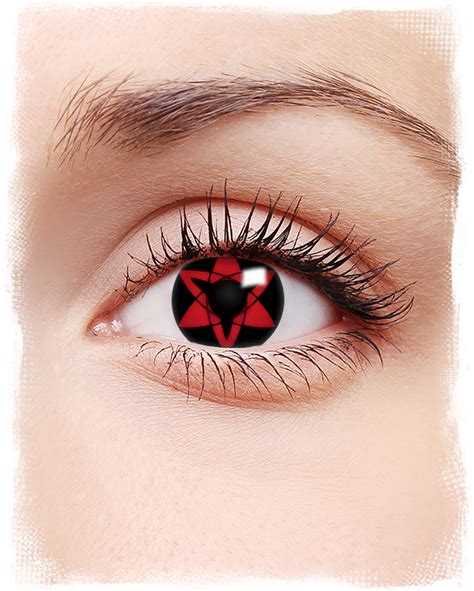 Cosplay Lenses Itachi Mangekyou Sharingan Contacts Naruto Eye Lens