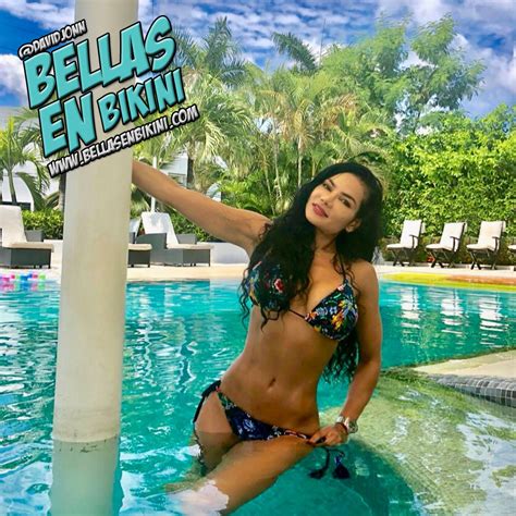La Colombiana Jeny Echeverry En Bikini De Vacaciones Fotos
