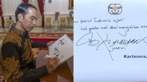 Misteri Angka 1681 Di Tanda Tangan Presiden Jokowi Kamu Akan Kaget