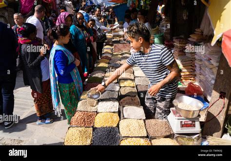 Nepal Marketplace Food Hi Res Stock Photography And Images Alamy
