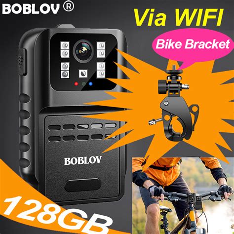 Boblov W Wifi Mini Body Action Wearable Police Camera Sport