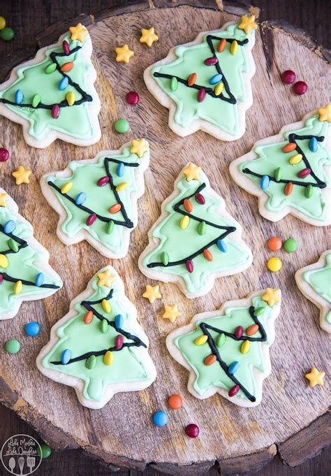 These Christmas Tree Sugar Cookies Are Easy And Adorable Tree Shaped