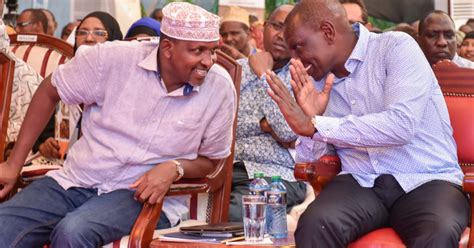 Mbele Iko Sawa Dp William Ruto Consoles Aden Duale After Being Ousted As National Assembly