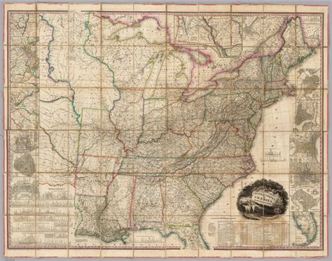 United States Of America David Rumsey Historical Map Collection