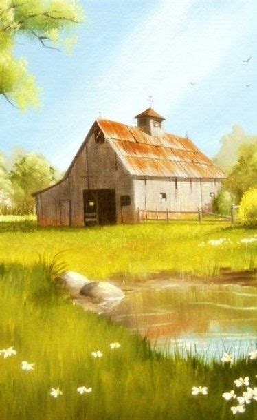 464 Best Pretty Paintings Barns And Old Houses Images On Pinterest Barn Barns And Buildings