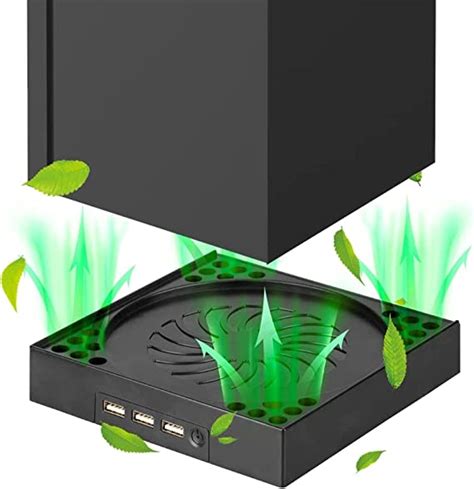 Aukuoy Cooling Fan For Xbox Series X Upright Cooling Stand Cooler
