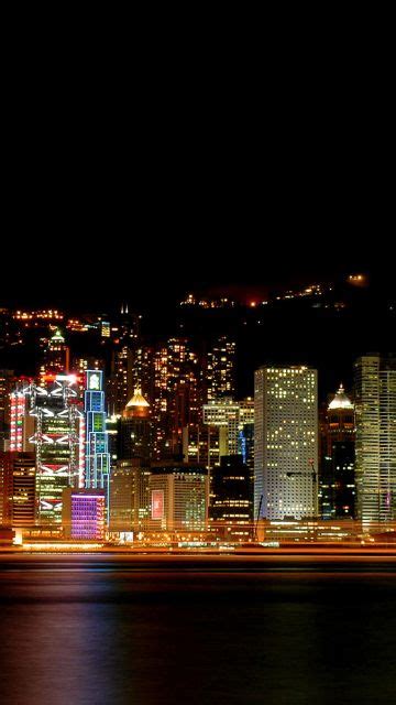 Hong Kong Victoria Harbour Wallpaper In 360x640 Resolution