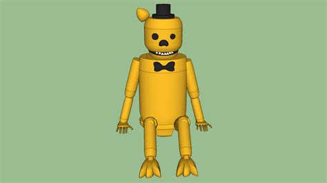 Five Nights At Freddys Golden Freddy 3d Warehouse