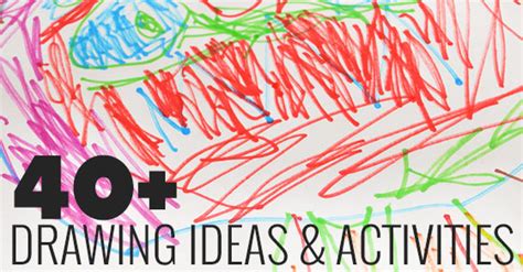 Awesome Drawing Ideas And Activities Picklebums