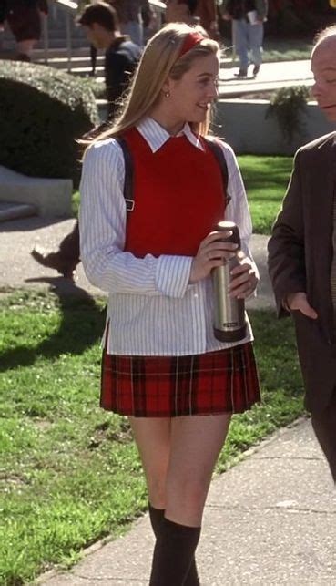 clueless outfits aesthetic cher horowitz style fashion fall autumn outfit inspiration alicia