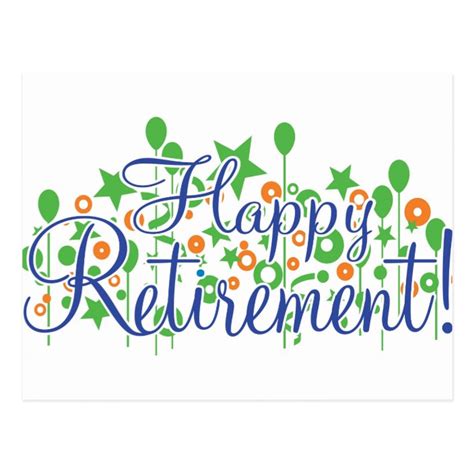 Happy Retirement Postcard