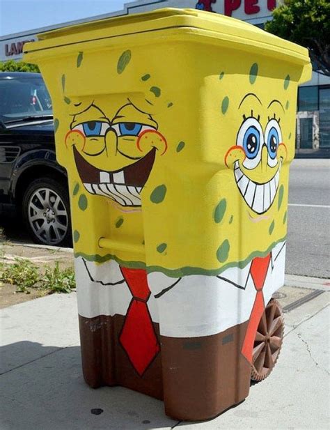 Ten Amazing Bins And Skips With Art On Them That Will Make You Smile