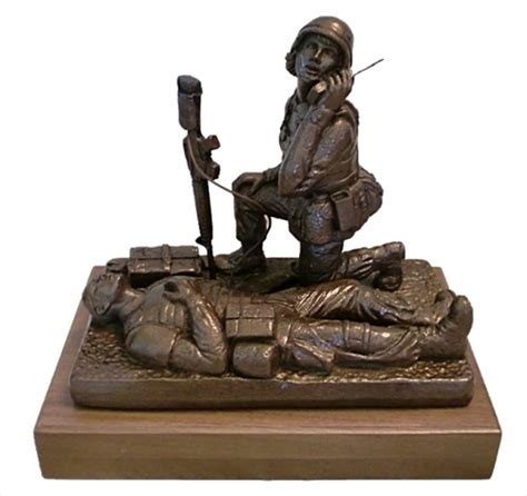 Army Soldier Statue Figurine