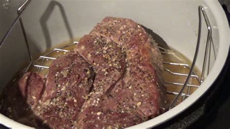 I've found that most foods just don't need to be oiled. NINJA FOODi and POT ROAST - YouTube