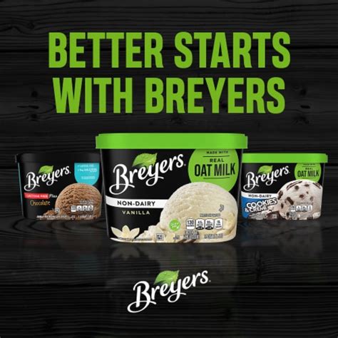 Breyers Lactose Free Vanilla Light Ice Cream Tub 48 Oz Marianos