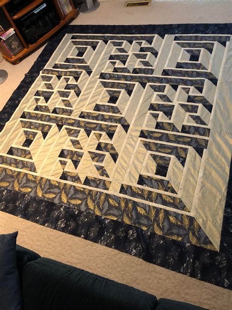 Finished My Labyrinth Walk Quilt Top This Morning Wasnt Sure About My