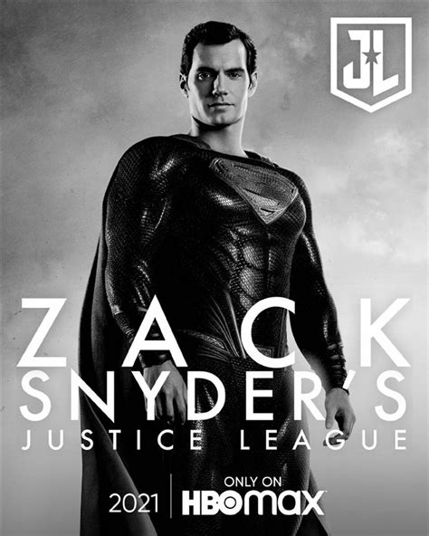 Zack Snyders Justice League Hbo Max Poster