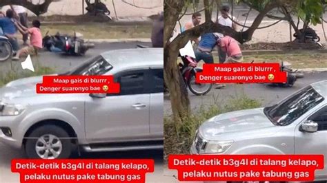 Breaking News Begal Diamuk Massa Di Palembang Rampas Motor Pelajar