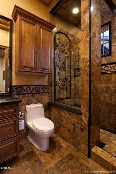Guest Bath Tuscan Bathroom Rustic Bathrooms Dream Bathrooms