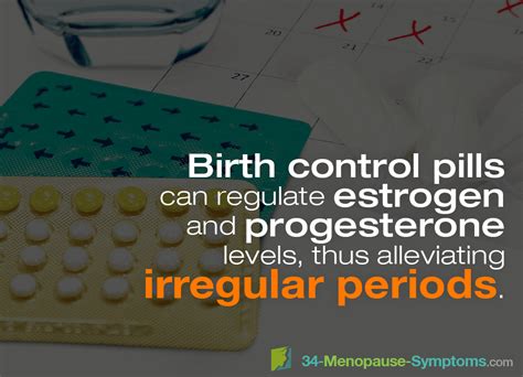 the effects of birth control on your irregular period menopause now