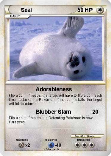 Pokémon Seal 90 90 Adorableness My Pokemon Card