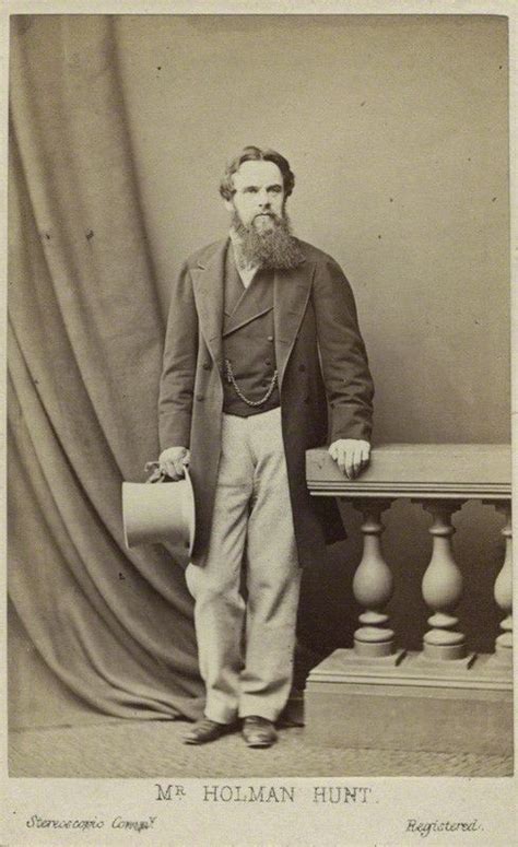 William Holman Hunt C1865 By London Stereoscopic And Photographic