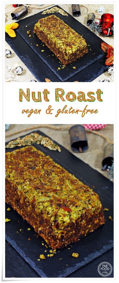 A collection of gluten free dairy free dessert recipes. Nut Roast (vegan & gluten-free) #vegan #nutroast # ...