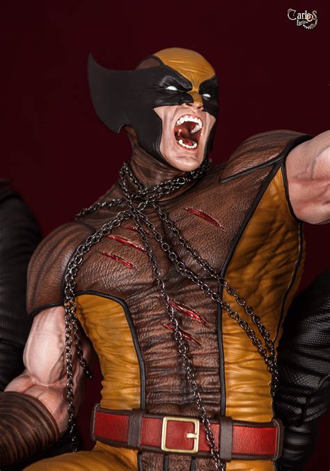 Wolverine Vs Ninjas Diorama On Behance