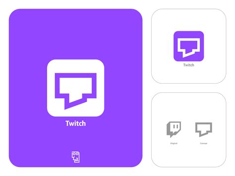 Twitch Logo Redesign By Logo Redesign Studio On Dribbble