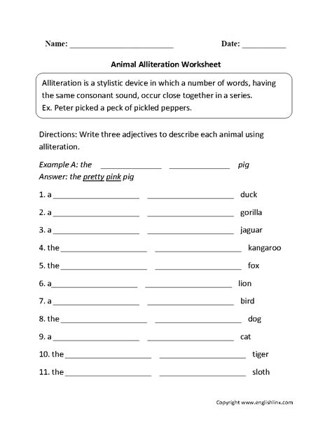 It includes the use of metaphors, similes, alliteration, anastrophe, euphemisms, hyperbole, idioms select the example of figurative language:a: Figurative Language Worksheets (With images) | Figurative ...