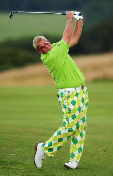 John Daly In His Trademark Loudmouth Duds