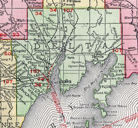 Pin On Historic Michigan County Maps