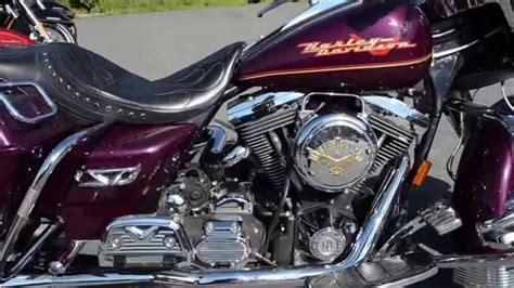 1997 Harley Davidson Flhr I Road King In Concord Purple Youtube