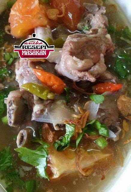 Resepi tomyam ala thai kaw!! Resepi Sup Tulang Ala Thai | Soup recipes, Food, Recipes