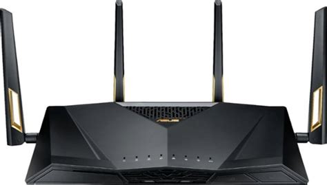 Asus Ax6000 Dual Band Wi Fi 6 Router Rt Ax88u Best Buy