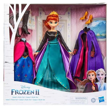 Disney Frozen Frozen Anna S Style Set Doll Walmart Com