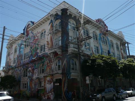Graffiti In Mission District In San Francisco California On