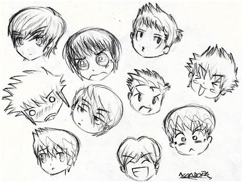How to draw anime hair, step by step, anime, draw japanese anime, draw manga stop drawing anime. chibi-hairstyles-0.jpg (900×675) | Desenhos, Otavio, Esboço