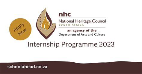 National Heritage Council Of South Africa Nhc Hr Internships 2023