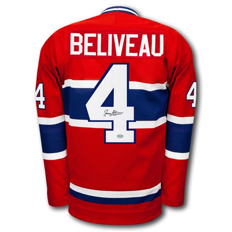 Browse our canadiens store for the latest canadiens breakaway jerseys and authentic nhl uniforms for men, women, and kids! Jean Beliveau Montreal Canadiens CCM Autographed Jersey ...