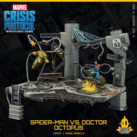 Marvel Crisis Protocol Spider Man Vs Doctor Octopus Brückenkopf