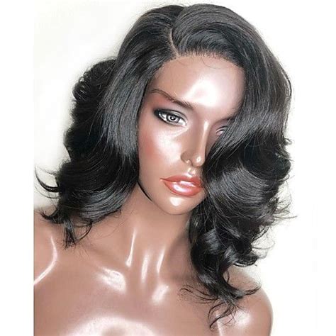 Synthetic Lace Front Wig Wavy Body Wave Kardashian Style Layered