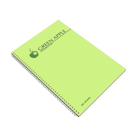 Green Apple Spiral Notebook 80lvs Best Price Online Sm Stationery