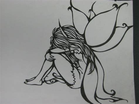 Sad Fairies Drawings