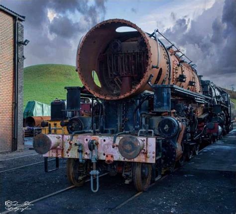 Steam Locomotive 3278 Arrives At The Churnet Valley Railway