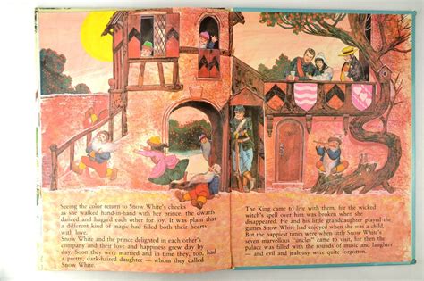 Snow White A Derrydale Classic Fairy Tale 1980 Book Art Etsy